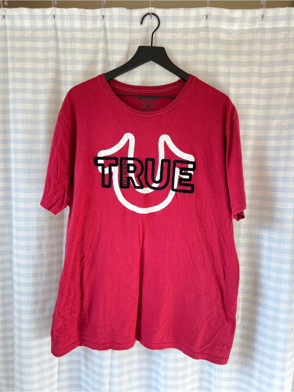 True Religion Men’s Red Graphic Tee XXL